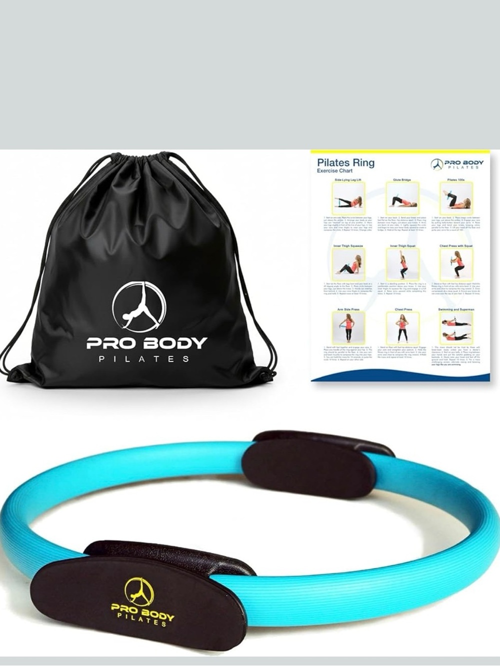 ProBody Pilates Fitness Circle – 14 Inch Pilates Ring